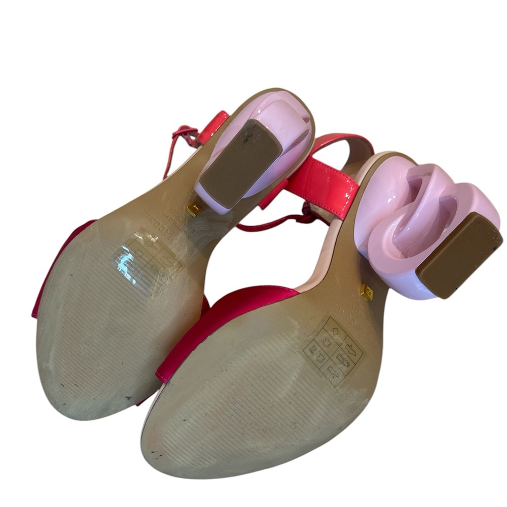 Kat Maconie Jade patent leather pink sandals size US 6 - Picture 8 of 11